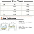 thumbnail image 3 of Clearance Women's Full Figure Seamless Comfortable Bralette Full Coverage Shelf Support Push-Up Bra Beauty Back Smoothing Bralettes One Piece Seamless Bra Lounge Breathable Underwear, 3 of 5