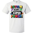 thumbnail image 3 of Inktastic Autism is My Super Power with Puzzle Pieces T-Shirt, 3 of 5