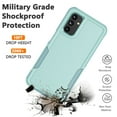 thumbnail image 2 of Samsung Galaxy A14 5G Case,Njjex Shockproof Rubber Military-Grade Drop Protection Hybrid PC Back 2-in-1 Case Cover for Galaxy A14 5G 6.6-inch, Green, 2 of 6