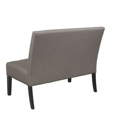 Pemberly Row Fabric Living Room Bench In Cafe Canada Pemberly Row Fabric Living Room Bench In Cafe Image 1 Of 2