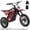 Red, variant on PESCROA Electric Dirt Bike with 15.5MPH Max Speed, E Dirt Bike with 165LBS Max Weight, Electric Bike, Electric Dirt Bike with 23.6 Miles Max Range, Electric Dirt Bike with 500W Motor