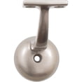 thumbnail image 2 of Heavy-Duty Aluminum Handrail Bracket with 2-1/8" Round Base, Satin Nickel by Stone Harbor Hardware, 2 of 3