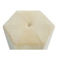 thumbnail image 4 of Wallace &amp; Bay Burgess Hexagon Button Tufted Ottoman, 4 of 8