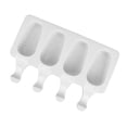 thumbnail image 2 of Injueey Molde para helados de 4 rejillas, bandeja para hacer Chocolate DIY, molde antiadherente de silicona para helados, incluye asas de Herramientas y accesorios para hornear 4 con sarga, 2 of 6