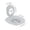 Gray, variant on Pet Cat Toilet Training System - Odor-Resistant, Splash Proof Litter Box, Easy Install for Standard Toilets, Removable Partition & Odor Control