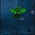 thumbnail image 6 of Stijggn Suncatcher Window Hanging Halloween Hanging Decor Halloween Black Cat Stained Acrylic Window Hanging Ornament for Garden Home, 6 of 9