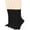 Black, variant on Women's Cotton Dress Socks - 4 Pack Medium - Thin Solid Casual Crew Lightweight - Sock Size 9-11 Shoe Size 5-9 M Denim Blue