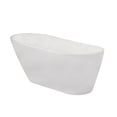 thumbnail image 3 of Altair Design Shaia 67" x 32" Freestanding Soaking Acrylic Bathtub in White, 3 of 7