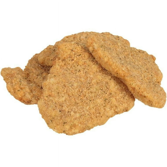 John Soules Foods Fully Cooked Breaded Chicken Breast Fillets Asiago Seasoning 5lbs (PACK OF 2)