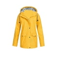 thumbnail image 1 of Chaqueta cortavientos con capucha de talla grande para mujer, abrigo de escalada, impermeable, para lluvia, 1 of 5