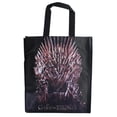 thumbnail image 1 of Bolsa de mano de Game of Thrones Iron Throne Grocery, reciclable, 1 of 5