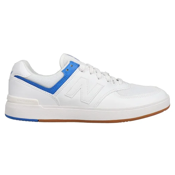 New Balance 574 Lace Up Mens White Sneakers Casual Shoes CT574WNT