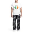 thumbnail image 5 of CafePress - Vintage Irish Flag Shamrock Pajamas - Men's Light Loose Fit Cotton Pajama Set, 5 of 7