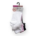 thumbnail image 2 of Wonder Nation Girls Dress Socks, 3 Pack, Sizes S-L, 2 of 3