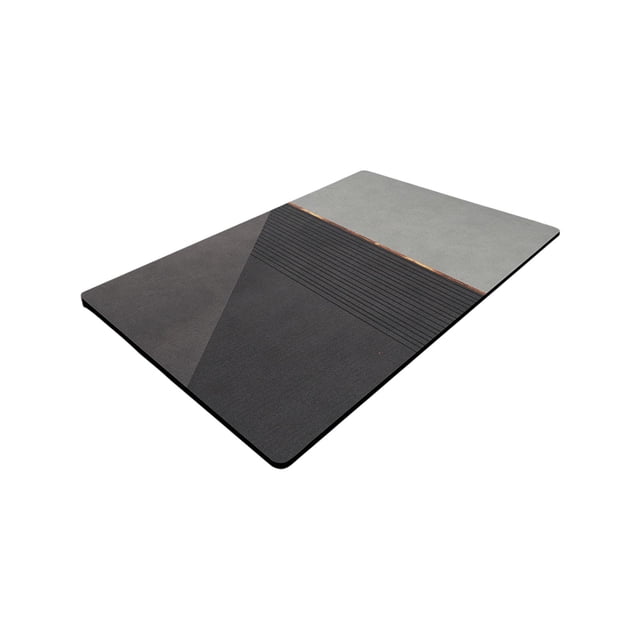 Bathroom Floor Mat Diatom Mud Super Absorbent Quickly Drying 40 cm x 60 cm Nonslip Backing Polyester Material