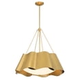 thumbnail image 4 of Minka Lavery 3954 Waveform 4 Light 26" Wide Multi Light Pendant - Brass, 4 of 7