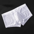 thumbnail image 2 of Mens Sexy Lace Panties Cheeky Underwear Low Waist Thongs G-String U Convex Underpants, 2 of 2