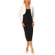 thumbnail image 2 of INSPIRE CHIC Chaqueta corta de terciopelo con cuello de solapa y mangas largas para mujer, color blanco, 2 of 6