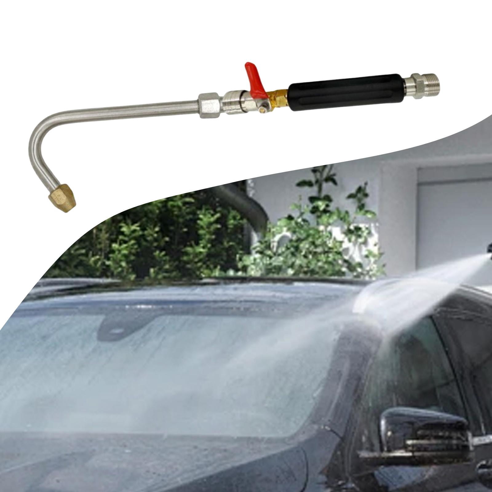 Aymzbd High Pressure Washer Extension Gardening Hose Adapter M22 Quick Connect Easy to U Shape