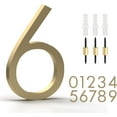 thumbnail image 2 of Mega Handles Outdoor House Numbers | Wall Mounted Numbers for Address | Heavy Duty Metal Numbers, 2 of 8
