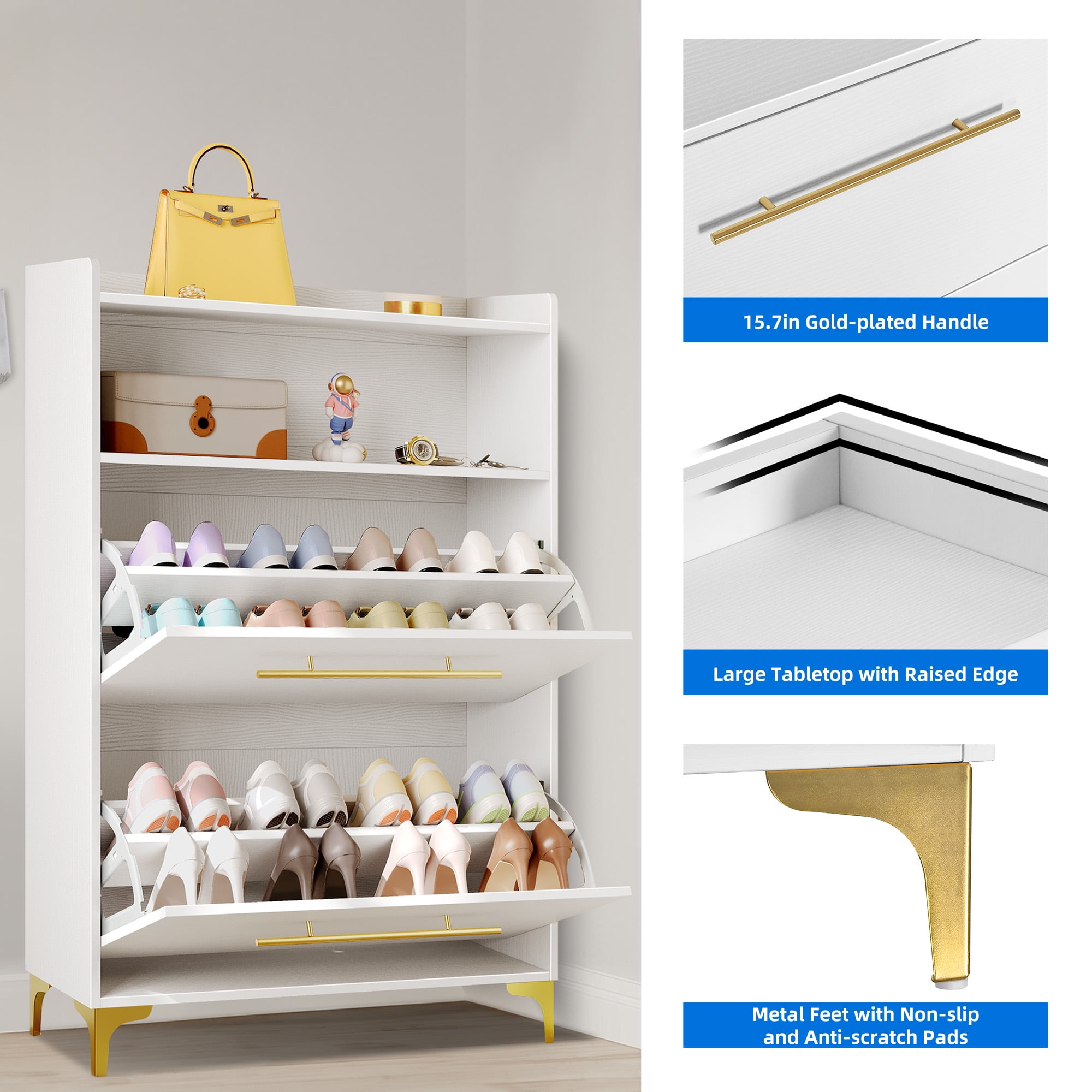 Raised 2025 shoe rack