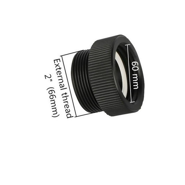 IBC Tank S60 Coarse Thread To 3/4" 1" 1.5" 2" Male Thread IBC Tank Adapter IBC Tank Fitting Replacement Drain Connector Supplies ,Easy to Use