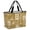 Gold, Tan, Cream, variant on Tropical Plants Beach Bag for Women, Large Breathable Mesh Beach Tote Bag, Summer Palm Trees Pineapple Leaves Retro Yellow Sandproof Lightweight Travel Bags for Vacation Picnic Swimming Pool