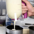 thumbnail image 2 of Multifunctional Batter Separator Batter Funnel Hand-Crank Batter Colander Handheld Batter Separator Batter Dispenser, 2 of 7