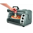 Hamilton Beach Easy Reach Oven with Convection, Silver (31126)