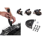 JumpSport 350f Indoor 39-Inch Trampoline and Handle Bar Accessory