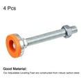 thumbnail image 3 of Leveling Feet, 4Pcs M20x150x60mm - Carbon Steel Non-Skid Anti-shock Adjustable Table Feet for Furniture Workshops, 3 of 5