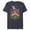Navy Heather, variant on Aladdin Jasmine Magic Carpet Ride 30th Anniversary - Short Sleeve Blended T-Shirt for Adults - Customized-Dark Heather