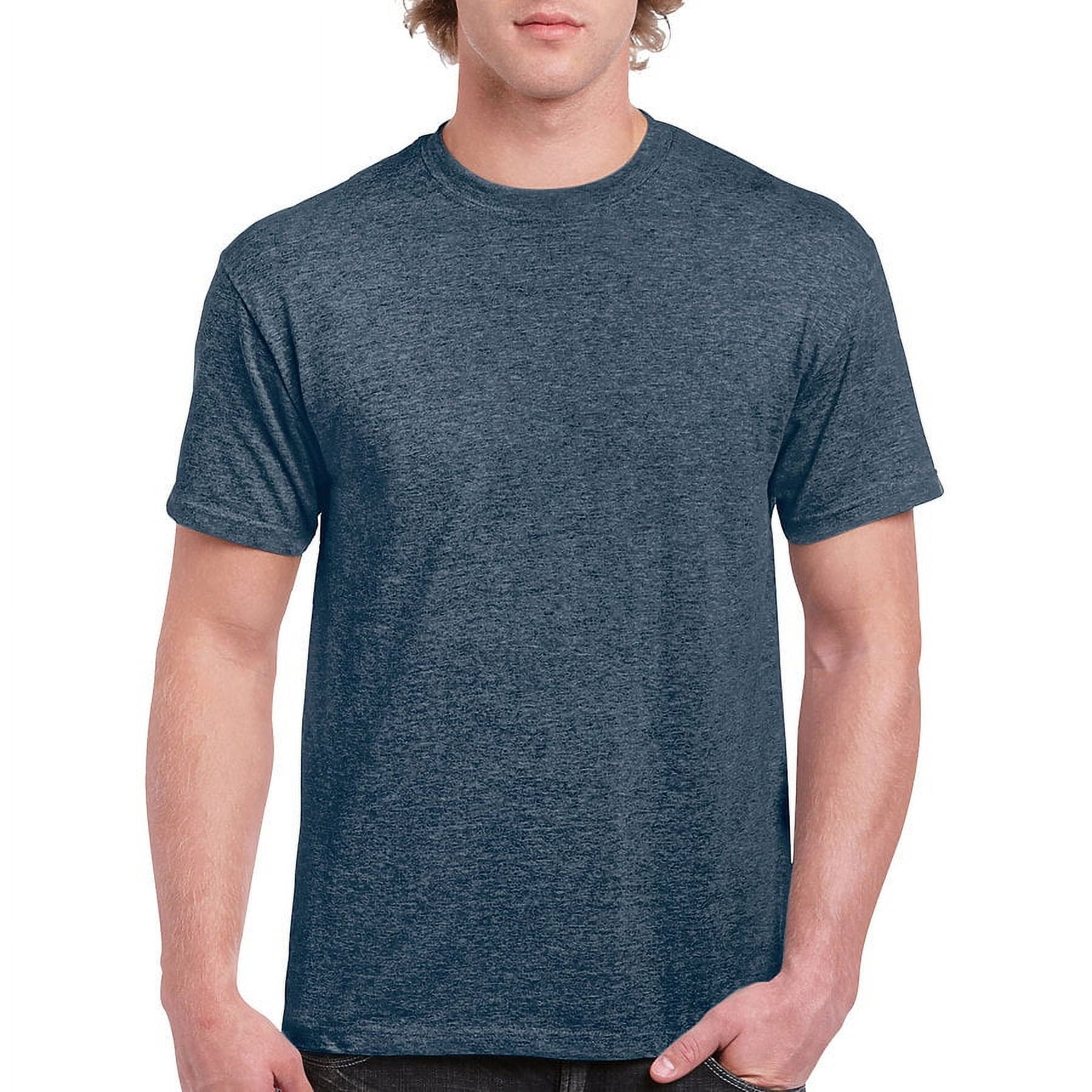 Gildan Camiseta En Blanco - Unisex Estilo 5000 Adulto, Azul índigo