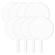 thumbnail image 1 of Adorno AcríLico de Pastel Adorno Redondo para Pastelitos Palo de Adorno de Pastel en Blanco, DIY Adorno AcríLico de Pastel Kit de DecoracióN de Pasteles Circulares en Blanco, 1 of 5