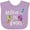 Lavender, variant on Inktastic Believe in Fairies Boys or Girls Baby Bib