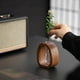 thumbnail image 5 of Jarrón de Vidrio y Madera Maciza, 5 of 6