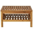 thumbnail image 2 of vidaXL Coffee Table 65x65x35 cm Solid Acacia Wood, 2 of 4