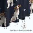 thumbnail image 6 of Jack Russell Terrier Shower Curtain 84"x72" ,Bathroom Decorative Shower Curtains Set with 12 Hooks,Modern Waterproof Washable Shower Curtain, 6 of 6