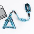 thumbnail image 4 of CAROOTU Hands Free Pet Leash for Walking Running Reflective Adjustable Nylon Waist Belt Dog Training Tractions Rope New, 4 of 7
