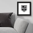thumbnail image 2 of Gallery Pops NHL Los Angeles Kings - Primary Logo Mark Wall Art, Black Framed Version, 12" x 12", 2 of 5