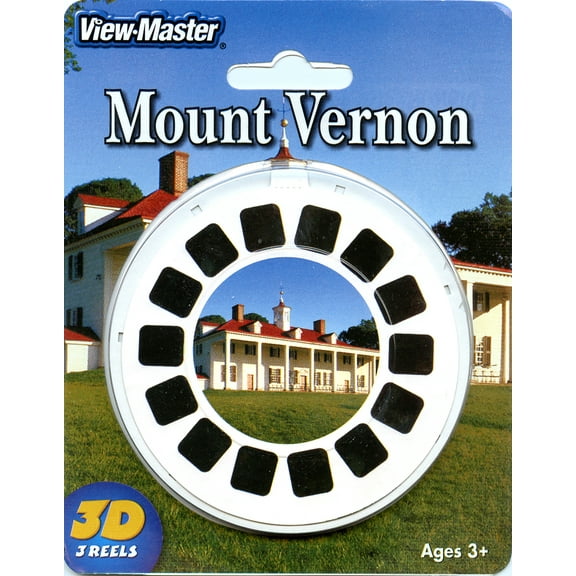 Mount Vernon - Virginia - ViewMaster 3 Reel Set