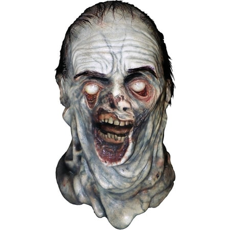 - Licensed AMC Walking Dead Mush Walker Full Head Mask, Grey, One-Size