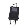 thumbnail image 4 of Bolsa de almacenamiento colgante para organizar asientos de coche, ajustable, plegable, multiusos, interior Negro, 4 of 9