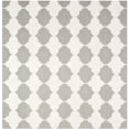 thumbnail image 6 of Safavieh Dhurries Gray & Ivory Area Rug, 6 of 6