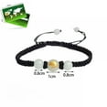 thumbnail image 3 of HOOUN 1pc Glow In The Dark Beads Round Luminous Stone Red Rope Bracelet Jewelry Gift-Ox, 3 of 9