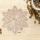 thumbnail image 5 of de 6 alfombrillas antideslizantes con forma de nieve para Gloria Placemats para cenar, 5 of 9