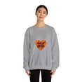 thumbnail image 4 of Wild Love Tiger Print Unisex Heavy Blend™ Crewneck Sweatshirt, 4 of 4