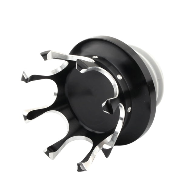 Kenally Tapas de combustible para motocicleta, depósito de aceite, cubiertas de aleación de aluminio, piezas de repuesto Accesorios para motos Blanco negro Kenally VI015196-04