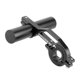 thumbnail image 1 of Extensor de manillar de bicicleta de 10 cm fácil de instalar para sujetar la lámpara (negro 10 cm), 1 of 8