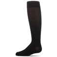 thumbnail image 3 of MeMoi Write On Camp Kids Cotton Blend Knee High Socks 3-Pack - Girls - Female, 8-9, Charcoal, 3 of 11
